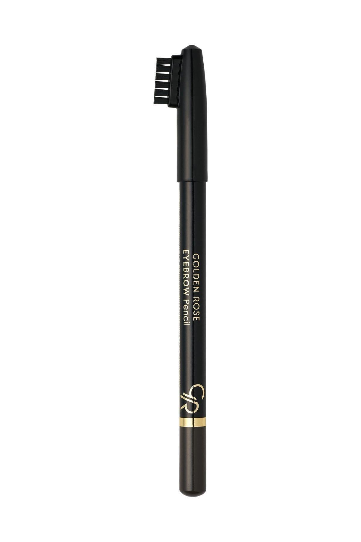 Golden Rose Eyebrow Pencil No: 101 Black - Kaş Kalemi - 8691190371012