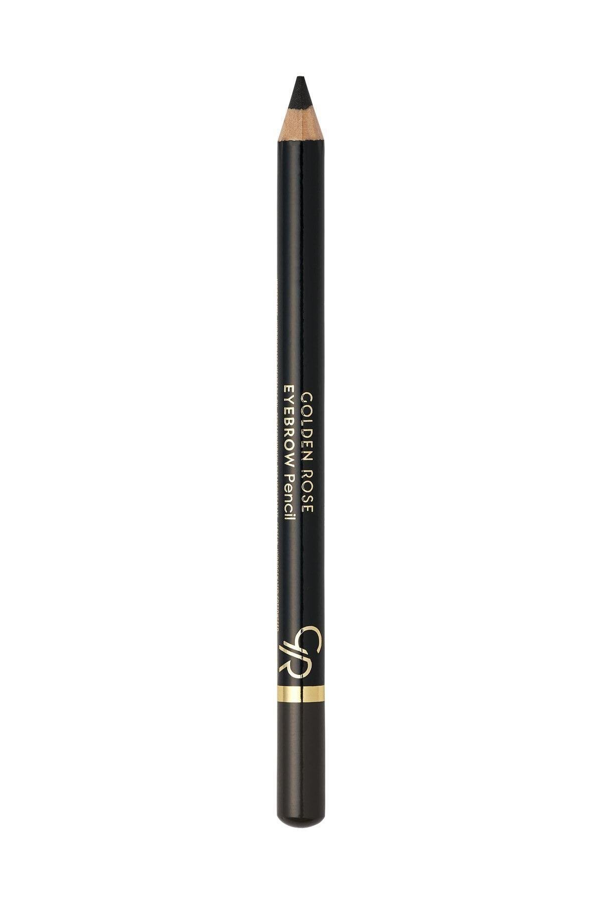 Golden Rose Eyebrow Pencil No: 101 Black - Kaş Kalemi - 8691190371012