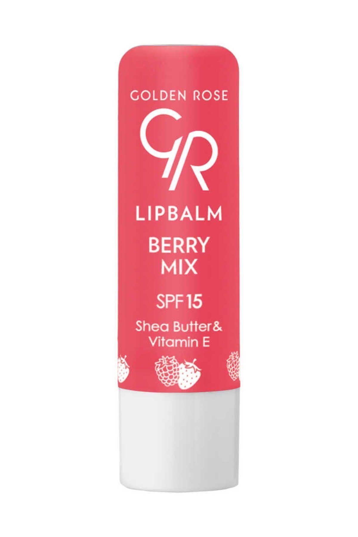 Golden Rose Lip Balm No: 09 Berry Mix - Dudak Bakım Kremi Ve Nemlendirici - 8691190515461
