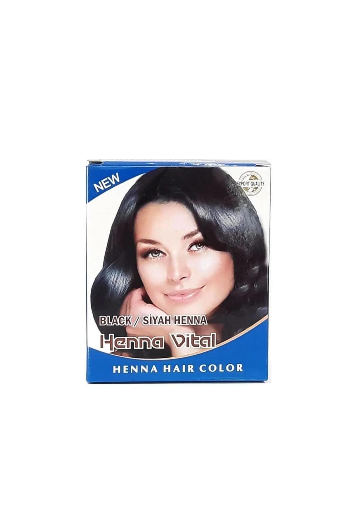 Henna Prime Henna Vital Hint Saç Kınası Siyah Renk