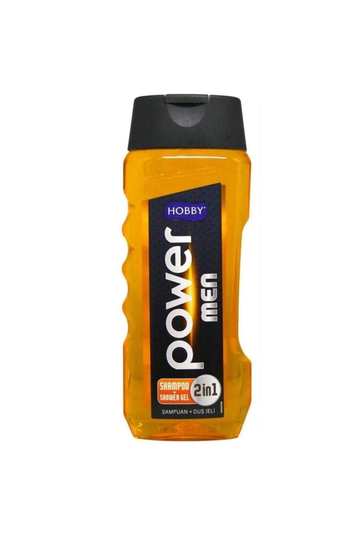 Hobby Men 2in1 Duş Jeli Şampuan Power 400 ml