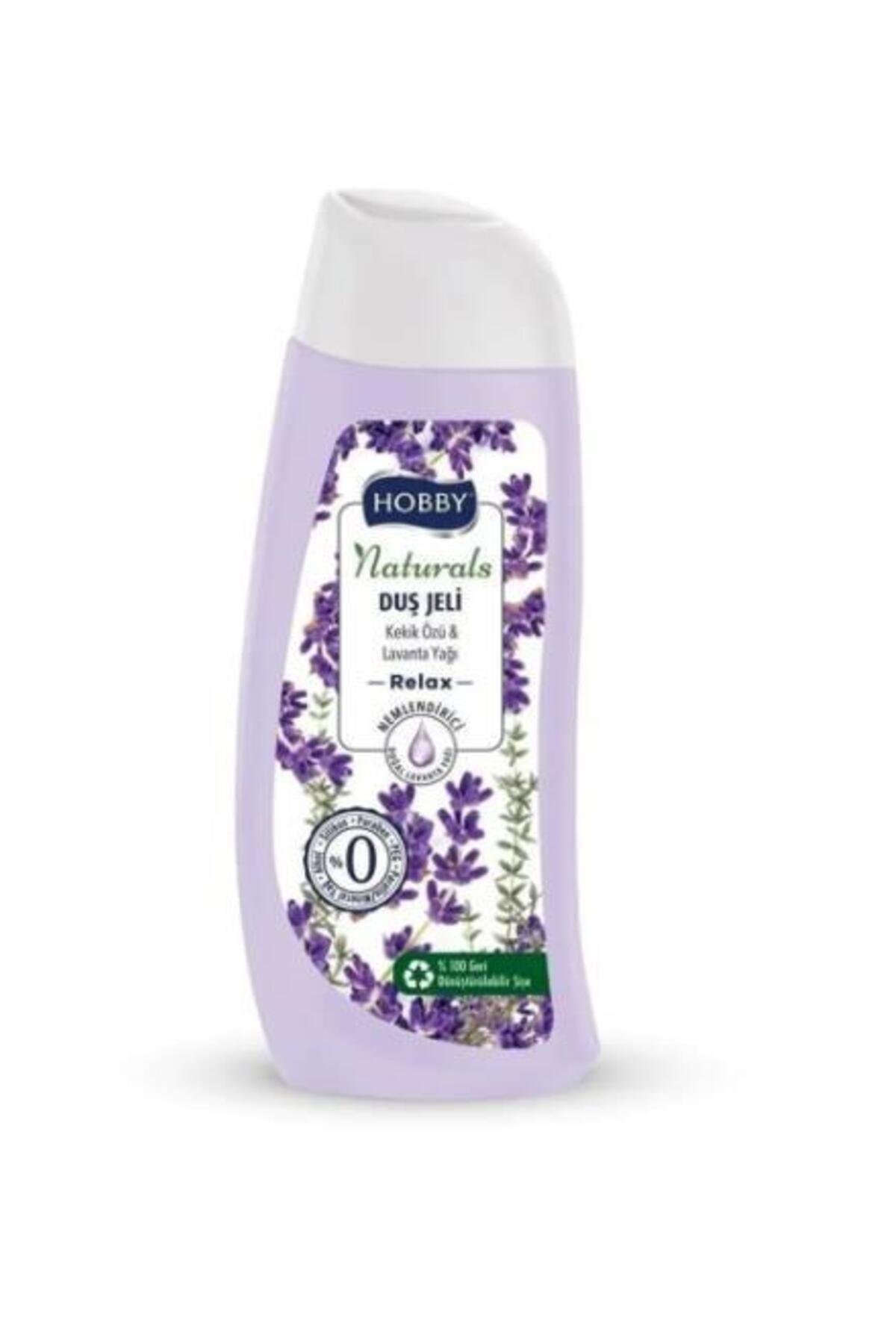 Hobby Naturals Relax Kekik Özü Lavanta Yağı Duş Jeli 500ml