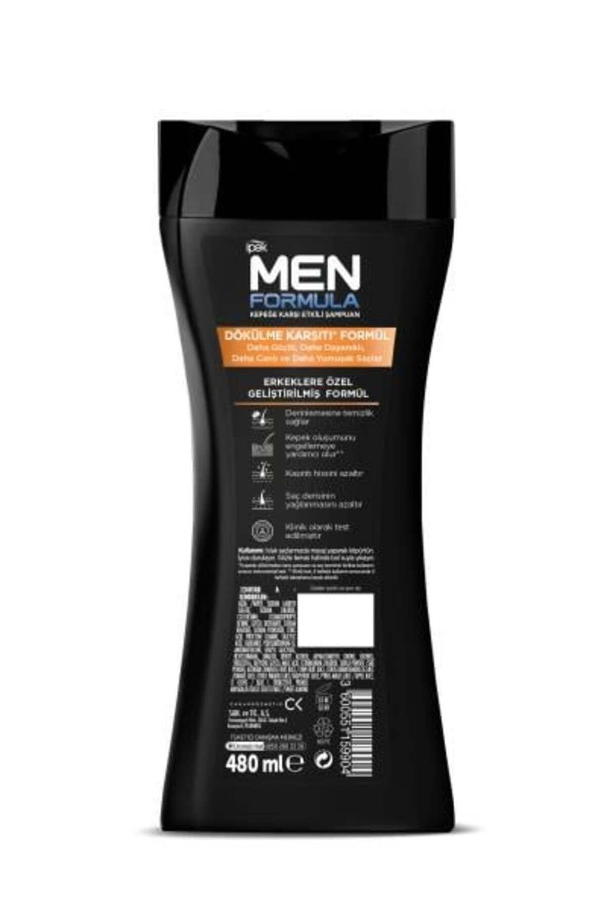 İpek Ipek Men Formula Kepeğe Karşı Etkili Şampuan - Dökülmeye Eğilimli Saçlar