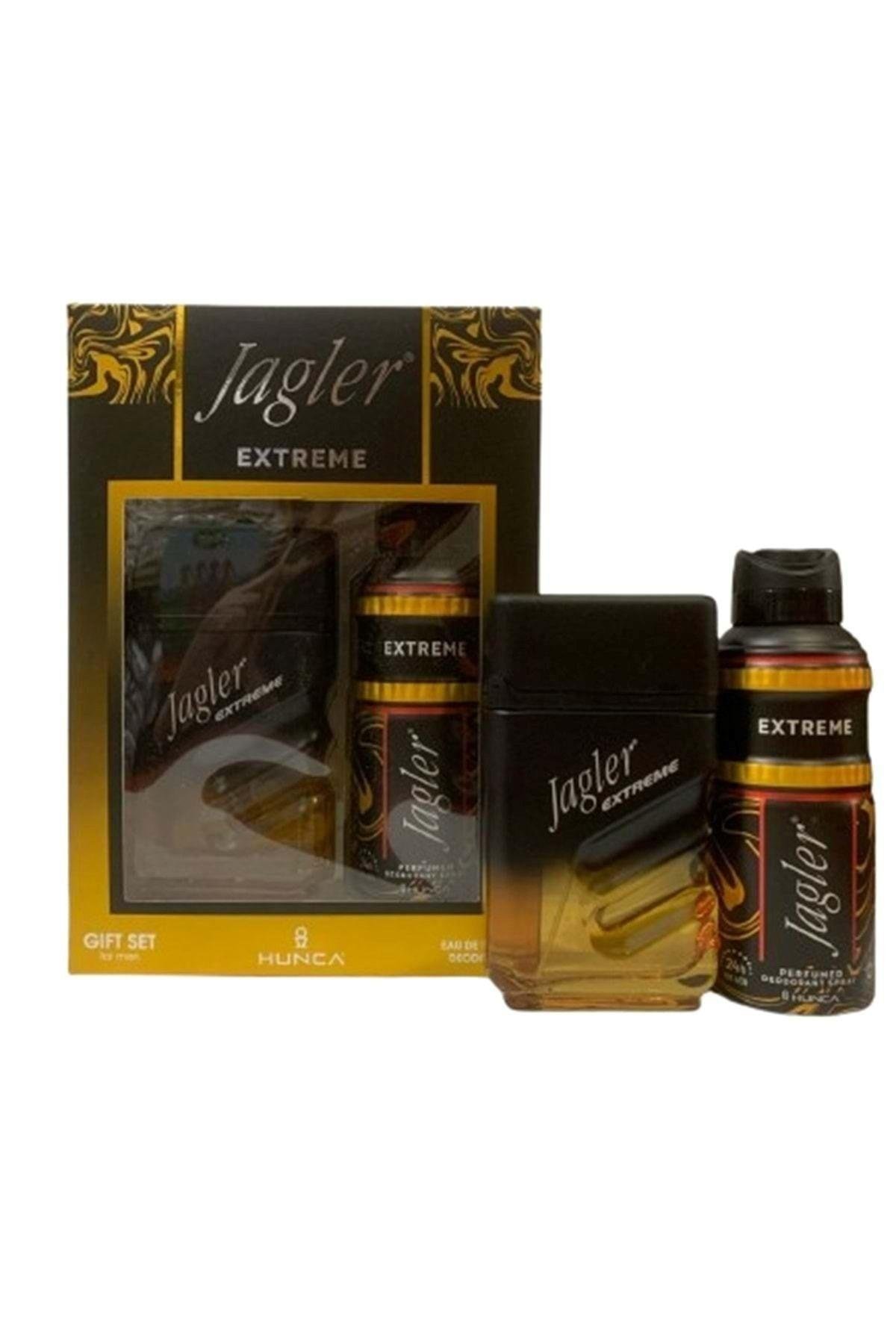 Jagler Extreme 90 ml Edt 150 ml Deodorant Erkek Gofre