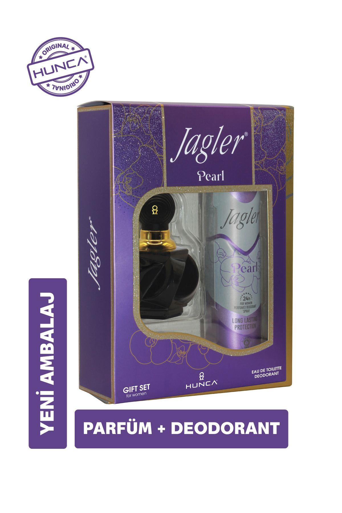 Jagler Pearl Kadın Parfüm Seti ( Edt 60 ml & Deodorant 150 Ml)