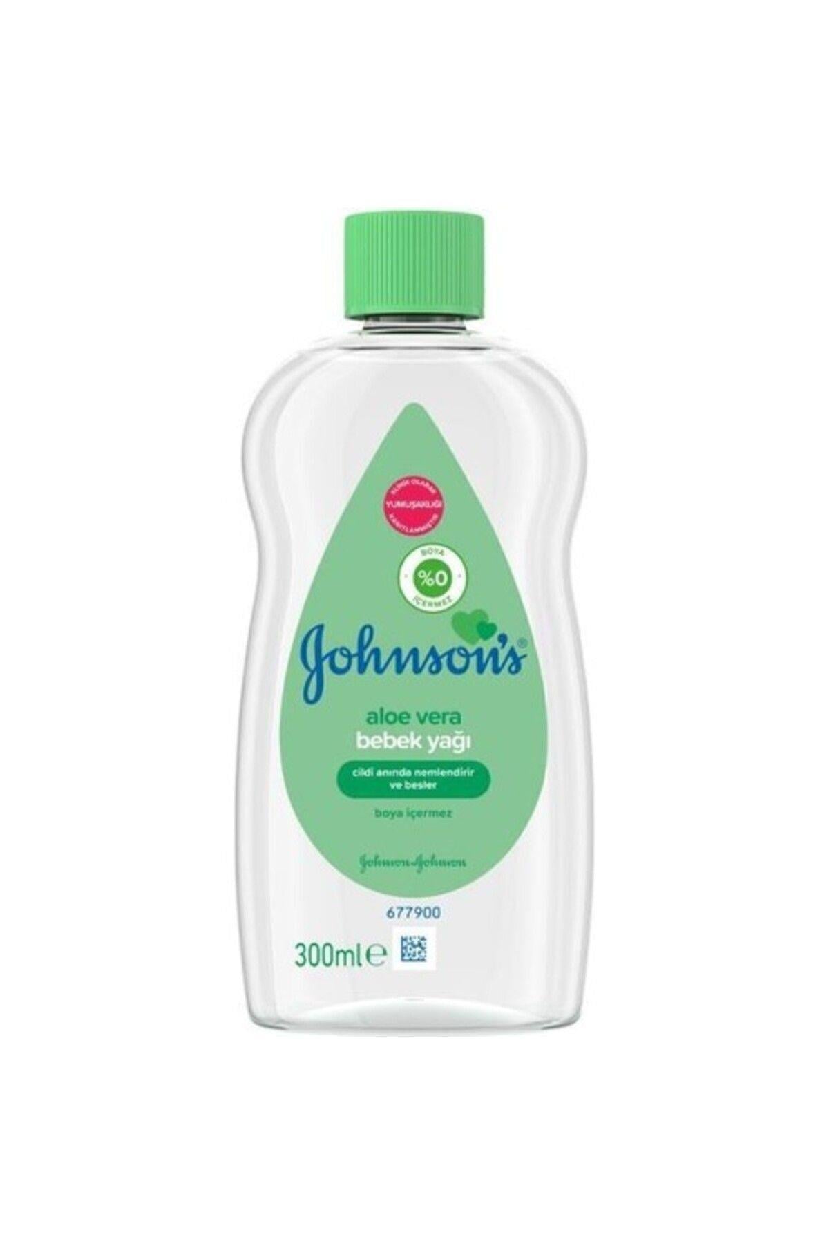 Johnson's Baby Bebe Yağı 300ml Aloe Vera