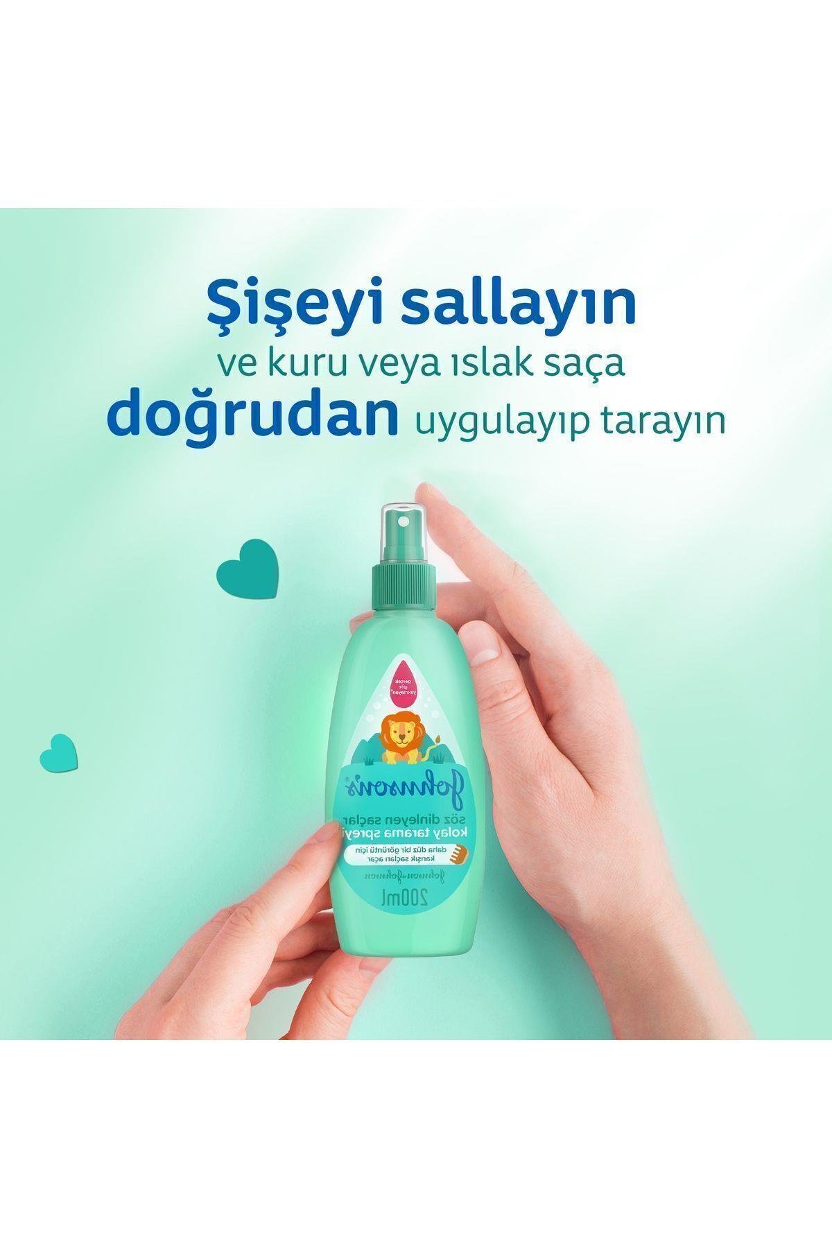 Johnson's Söz Dinleyen Saçlar Bebek Şampuanı 200ml