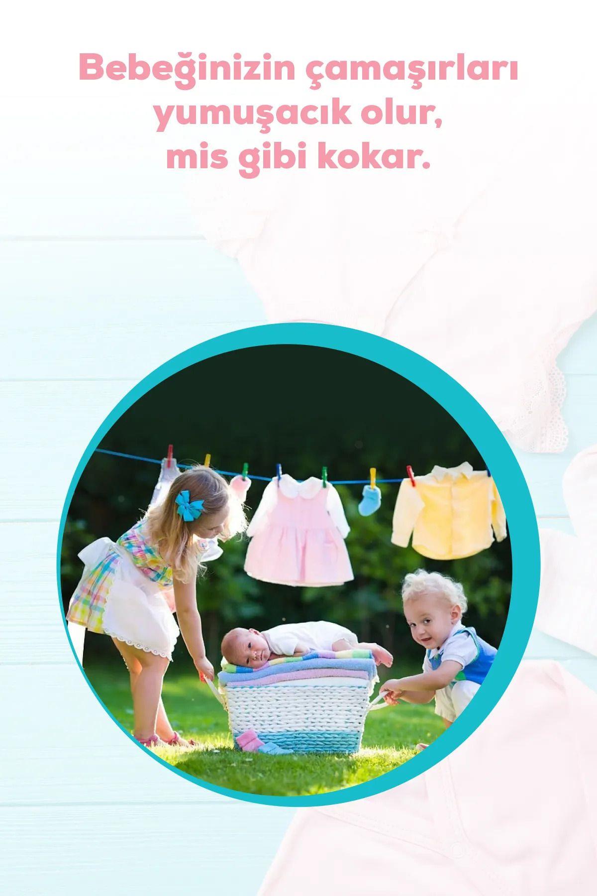 Life by Fakir Bitkisel Konsantre Bebek Çamaşır Yumuşatıcısı 1500 ml