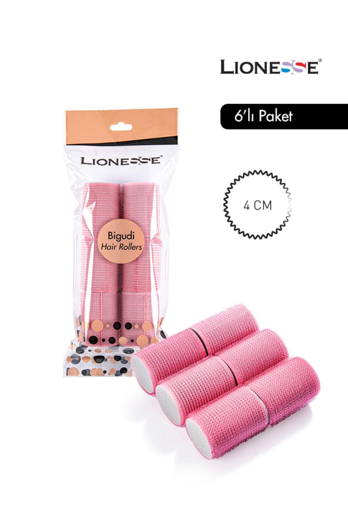 Lionesse Cırtlı Bigudi 1113 (6'LI PAKET)