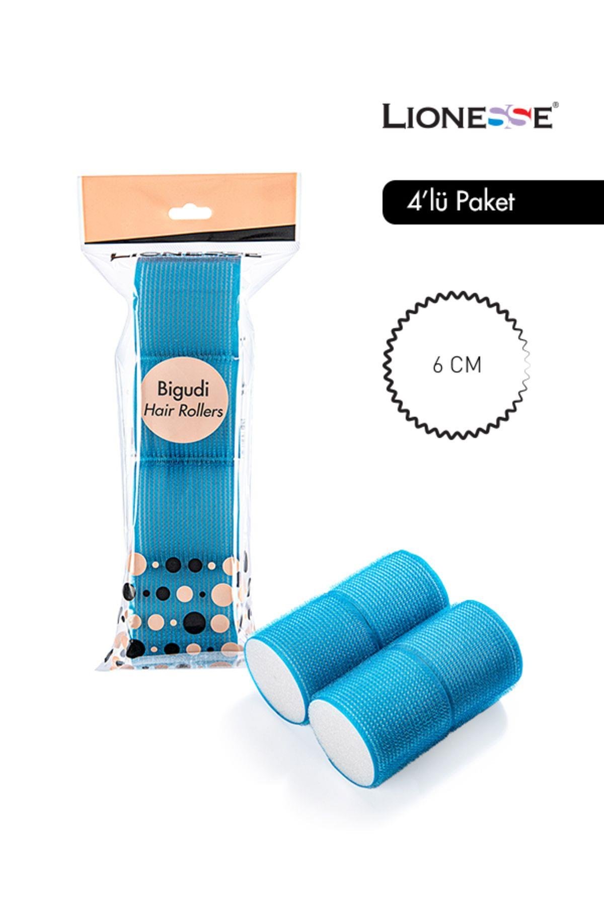 Lionesse Cırtlı Bigudi 1115 (4'LÜ PAKET)