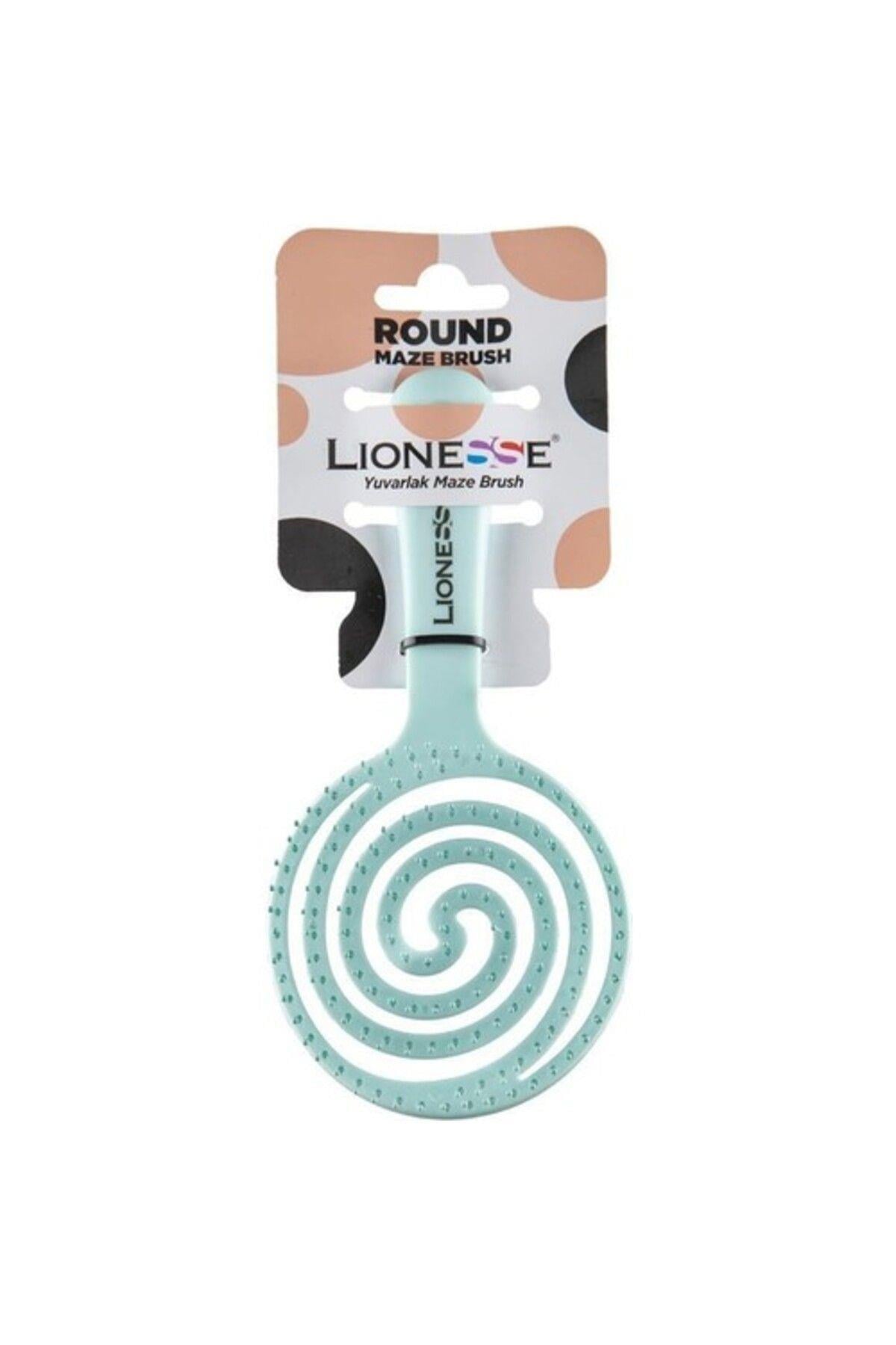 Lionesse Tarko 6458 Maze Brush Saç Fırçası Mavi