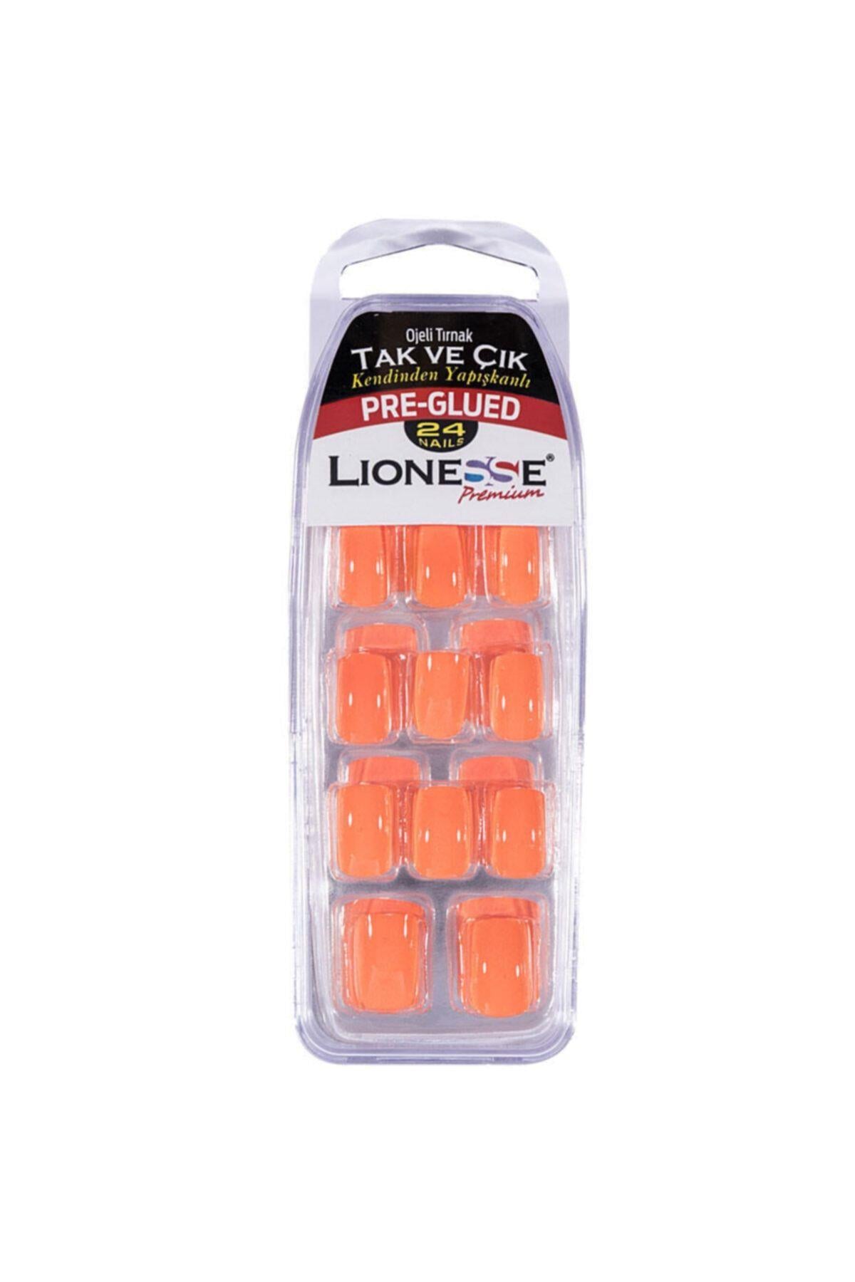 Lionesse Tarko Takma Tırnak Tak Ve Çık - 4422 Neon Turuncu