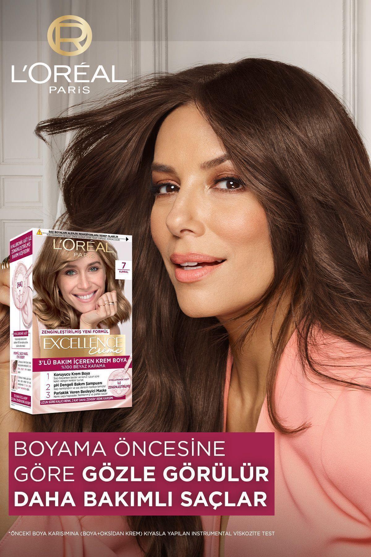 L'Oreal Paris Excellence Creme Saç Boyası - 6.1 Küllü Açık Kahve