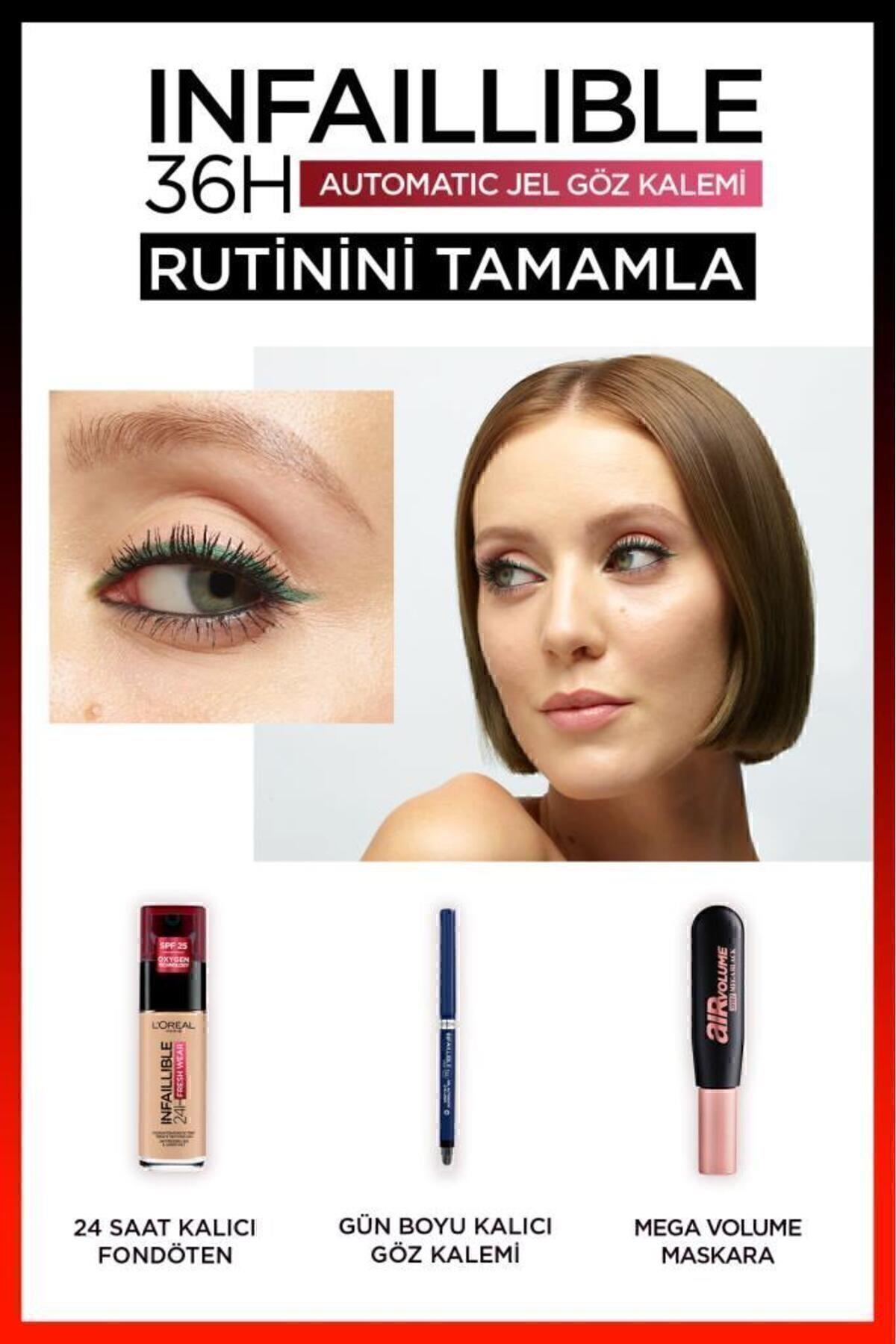 L'Oreal Paris Infaillable Automatic Jel Göz Kalemi - Mavi