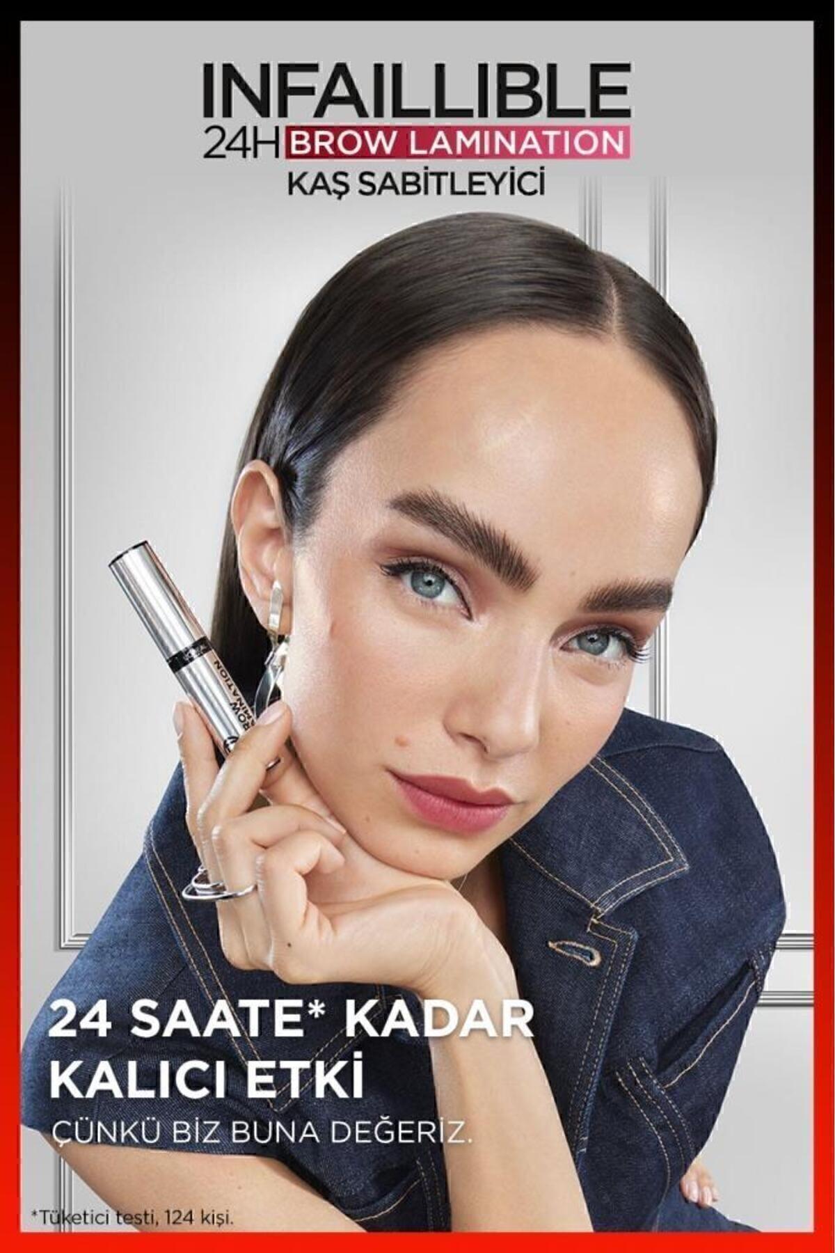 L'Oreal Paris Infaillible 24H Brow Lamination Şeffaf Kaş Sabitleyici