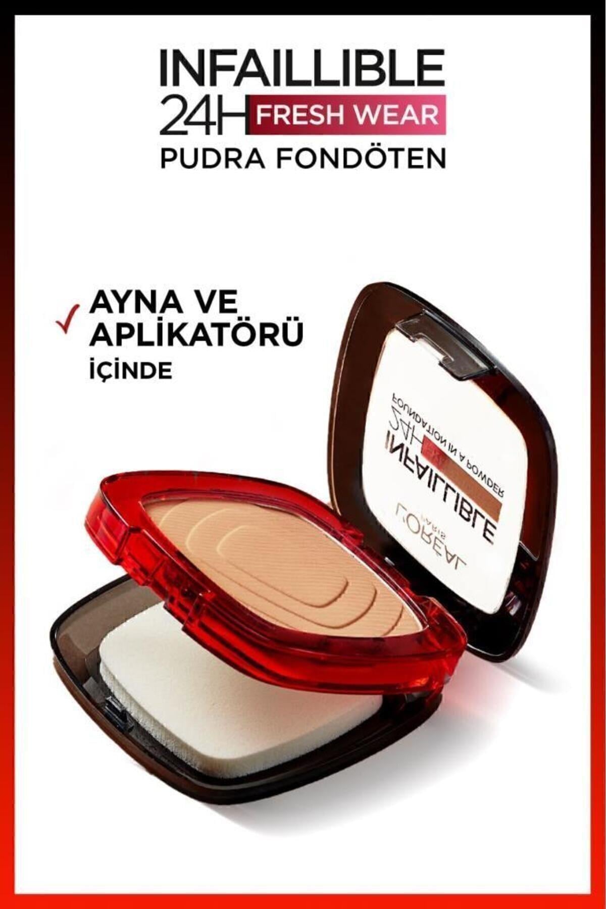 L'Oreal Paris Infaillible 24h Fresh Wear Pudra Fondöten 140 Golden Beige