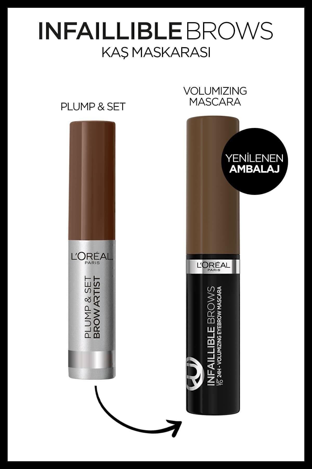 L'Oreal Paris Infaillible Brows Volumizing Kaş Maskarası – Brunette