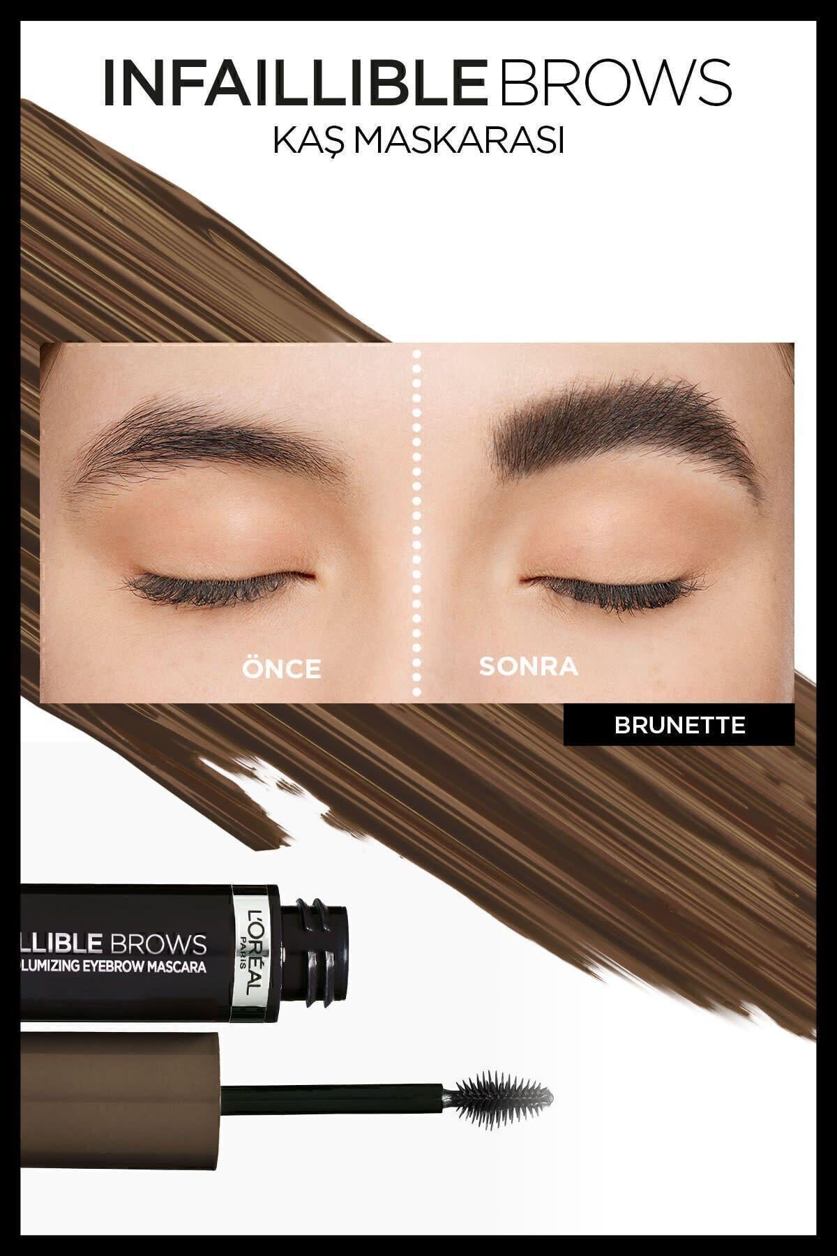 L'Oreal Paris Infaillible Brows Volumizing Kaş Maskarası – Brunette