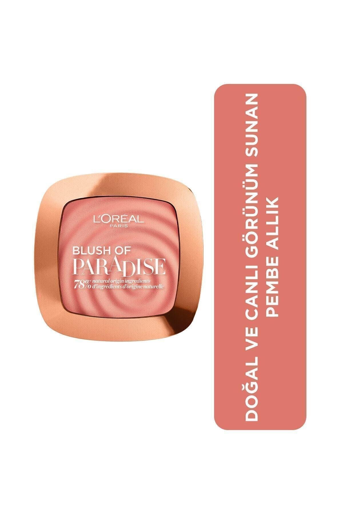 L'Oreal Paris Kadın Pembe Allık - Wake Up and Glow Blush 03 Melon Dollar Baby 3600523707157