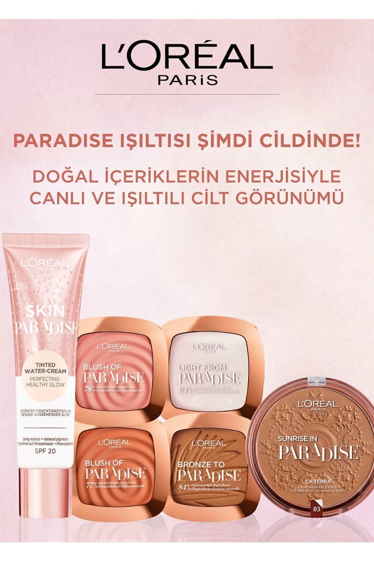 L'Oreal Paris Kadın Pembe Allık - Wake Up and Glow Blush 03 Melon Dollar Baby 3600523707157