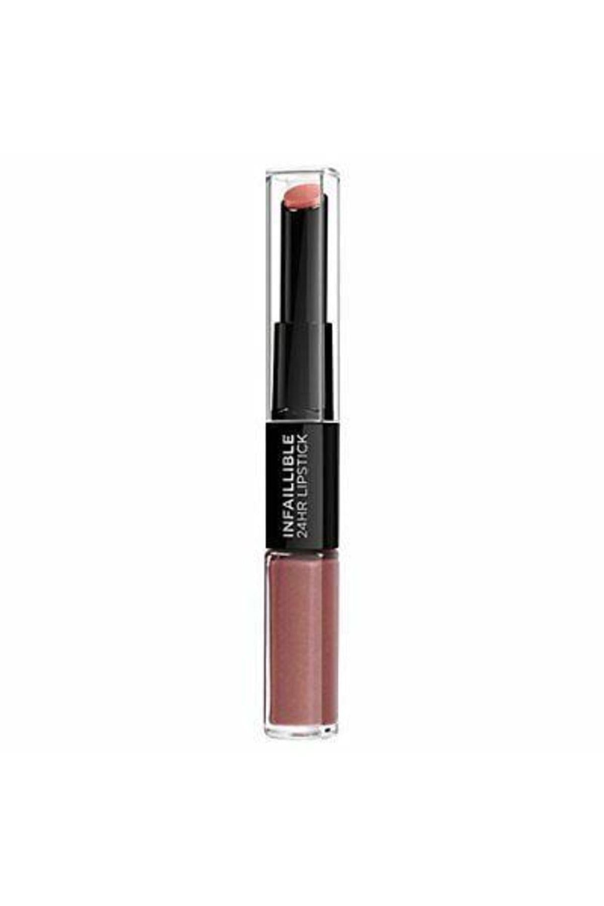 L'Oreal Paris Loeral Infaillable Lipstick 2 Steps 312 Incessant Rus