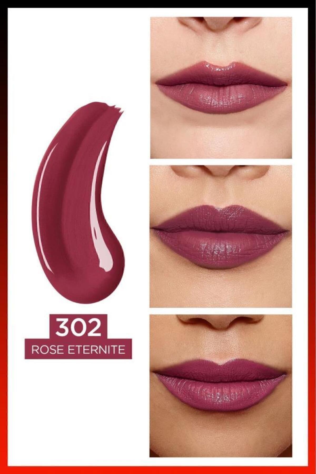 L'Oreal Paris L'oréal Paris Infaillible 2-step 24 Saat Kalıcı Likit Ruj & Balm - 302 Rose Eternite