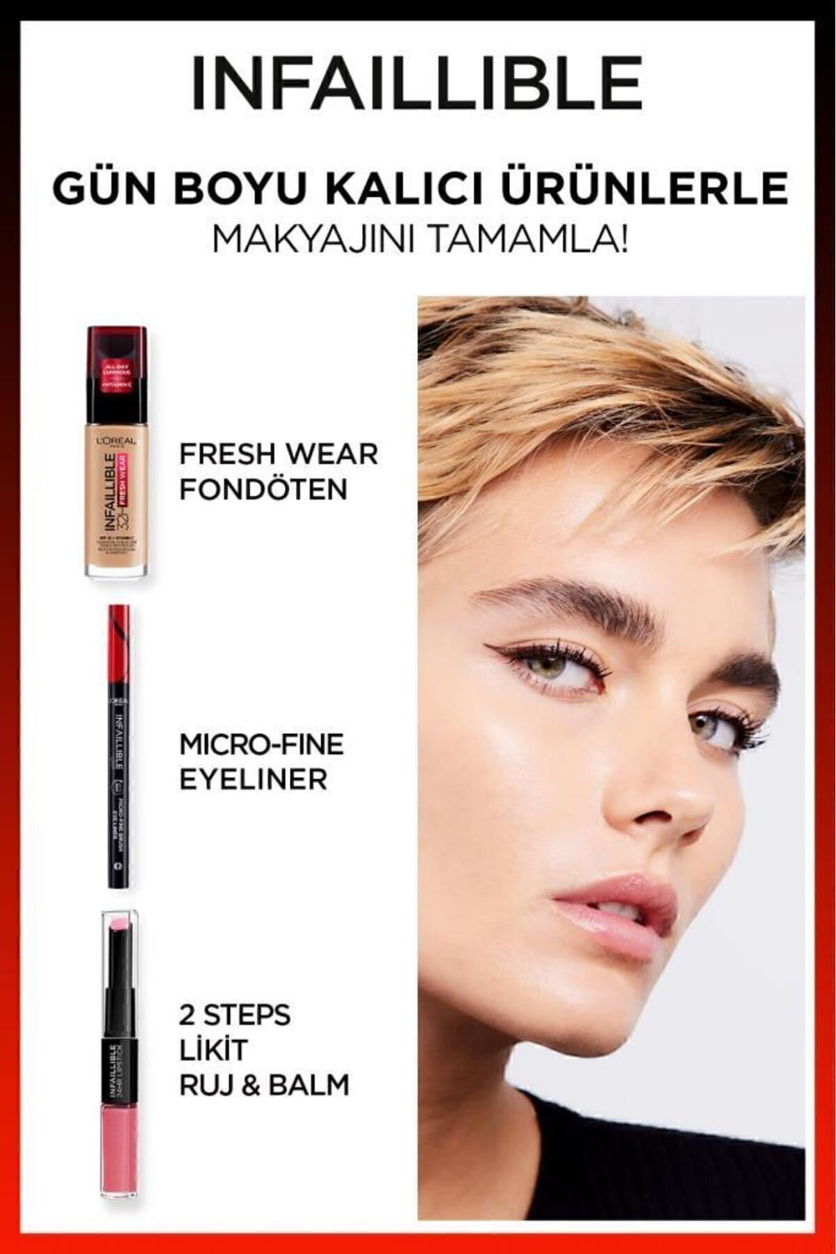 L'Oreal Paris L'oréal Paris Infaillible 36h Grip Micro Fine Eyeliner 03 Ancient Rose