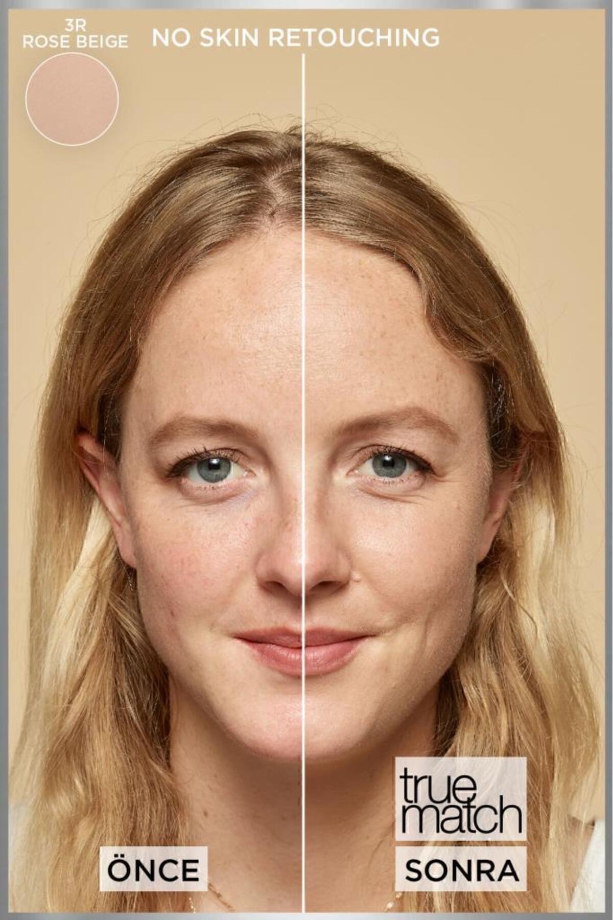 L'Oreal Paris L'oréal Paris True Match Bakım Yapan Fondöten 3r Rose Beıge