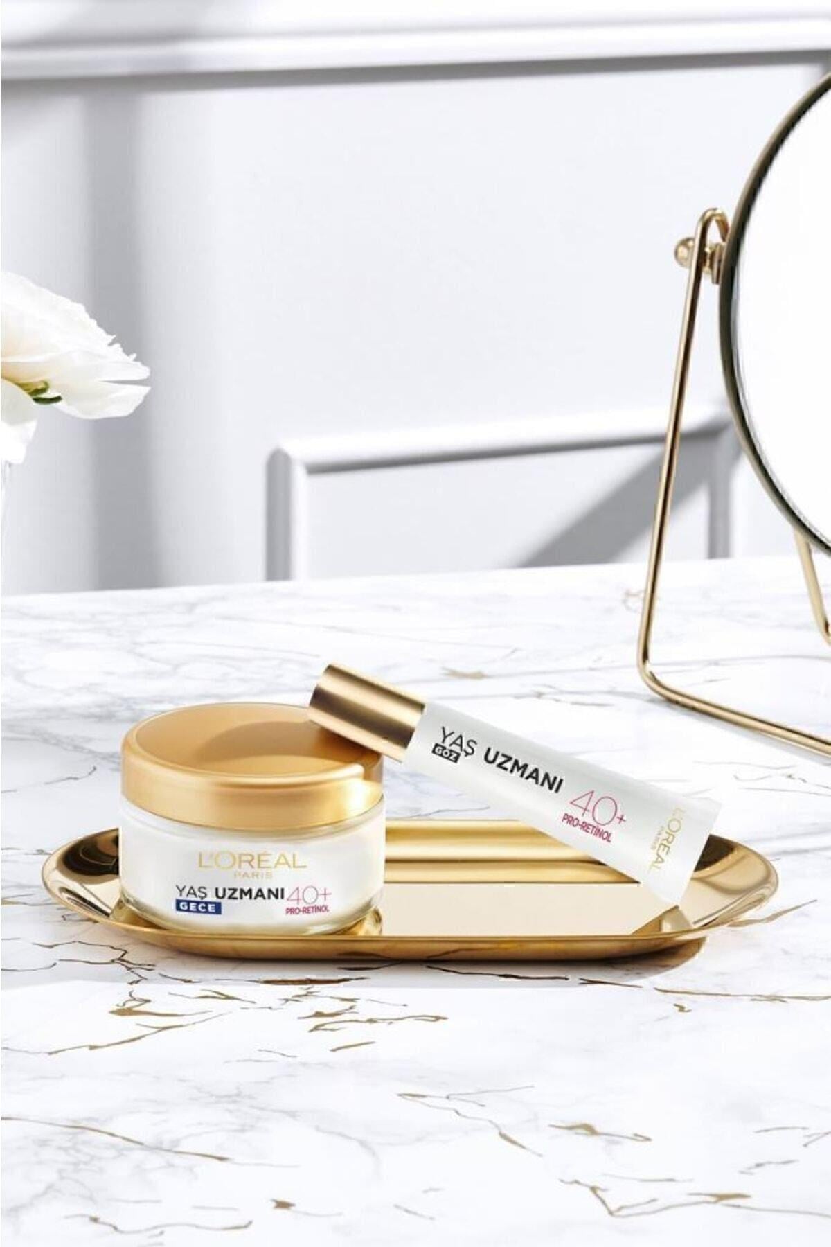 L'Oreal Paris L'oréal Paris Yaş Uzmanı 40+ Kırışıklık Karşıtı Sıkılaştırıcı Gece Kremi 50ml