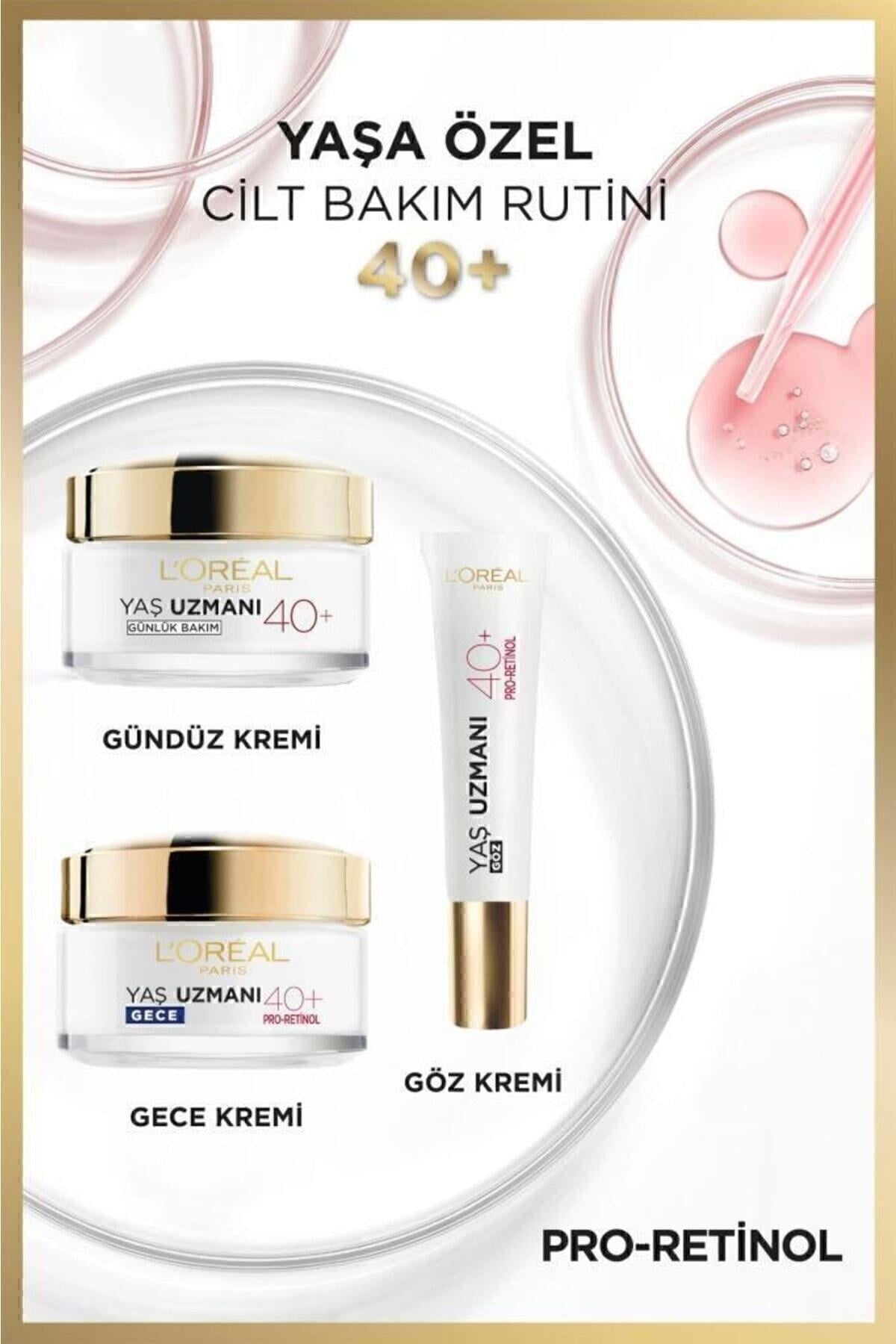 L'Oreal Paris L'oréal Paris Yaş Uzmanı 40+ Kırışıklık Karşıtı Sıkılaştırıcı Gece Kremi 50ml