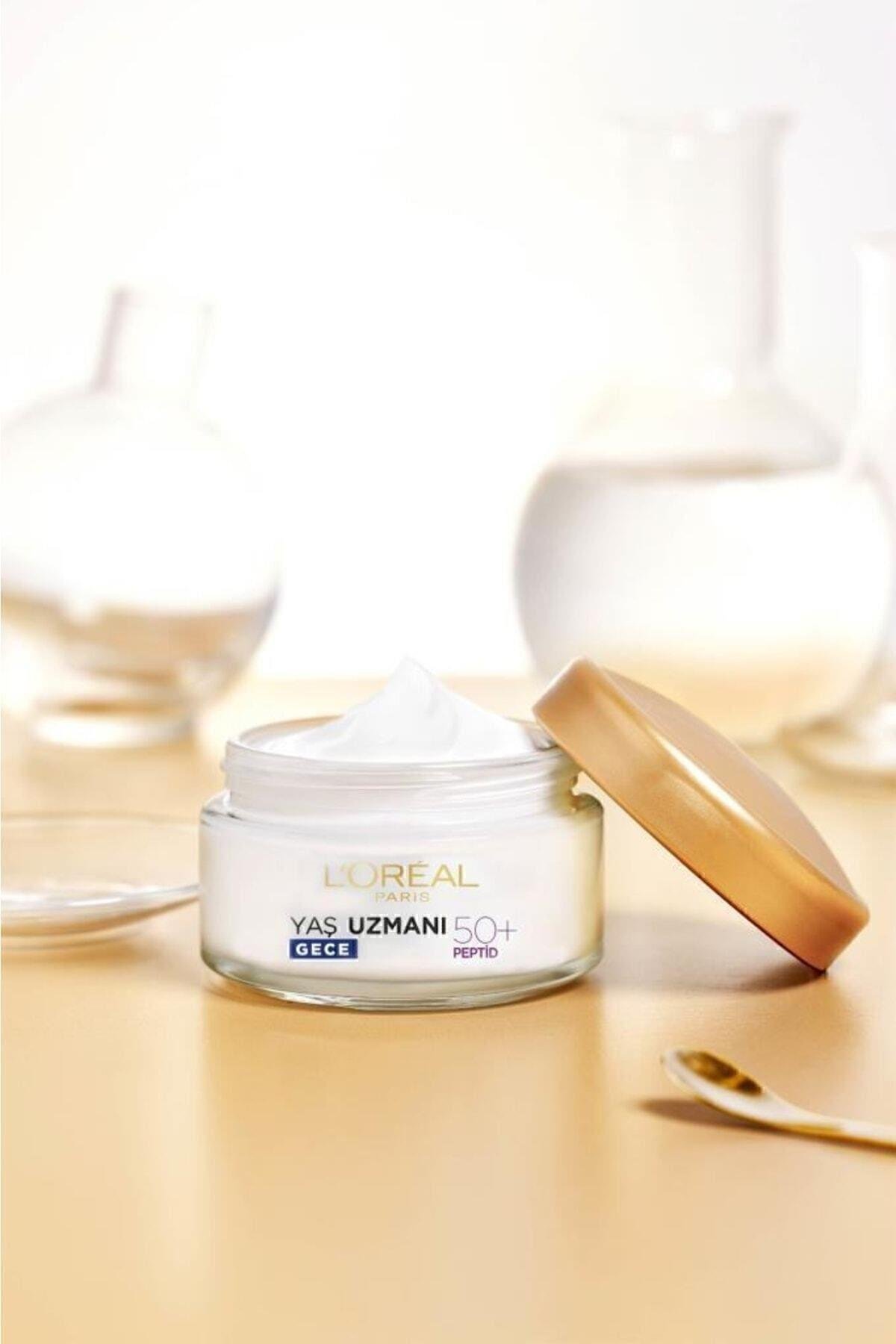L'Oreal Paris L'oréal Paris Yaş Uzmanı 50+ Kırışıklık Karşıtı Yenileyici Gece Kremi 50ml