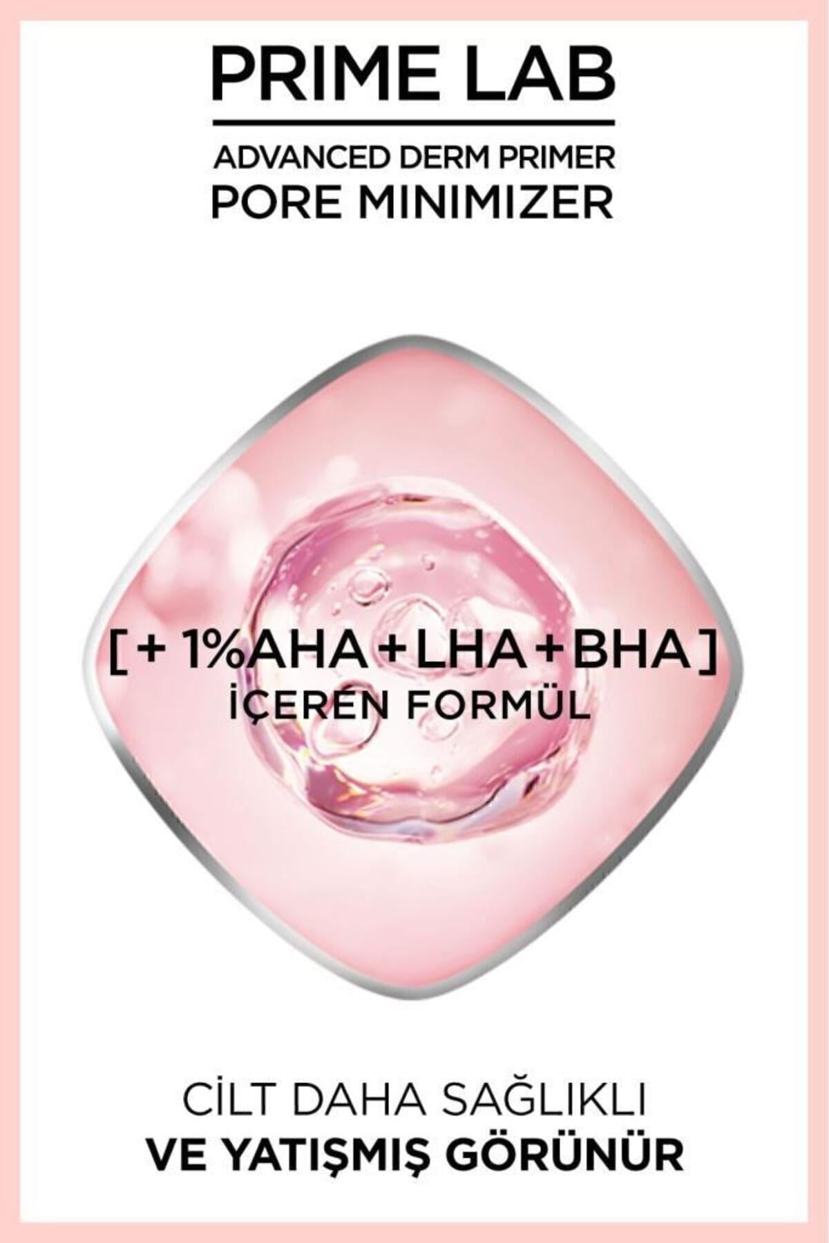 L'Oreal Paris Prime Lab Pore Minimizer Gözenek Küçültücü Aha Ve Bha Içeren Primer - Makyaj Bazı