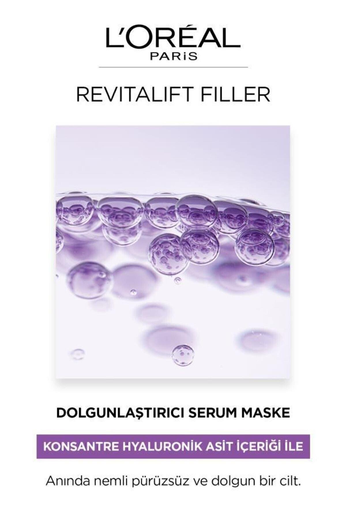 L'Oreal Paris Revitalift Filler Dolgunlaştırıcı Serum Maske