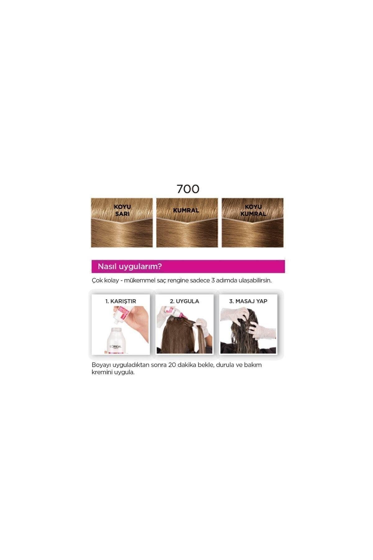 L'Oreal Paris Saç Boyası - Casting Creme Gloss 700 Parlak Kumral 3600523302925
