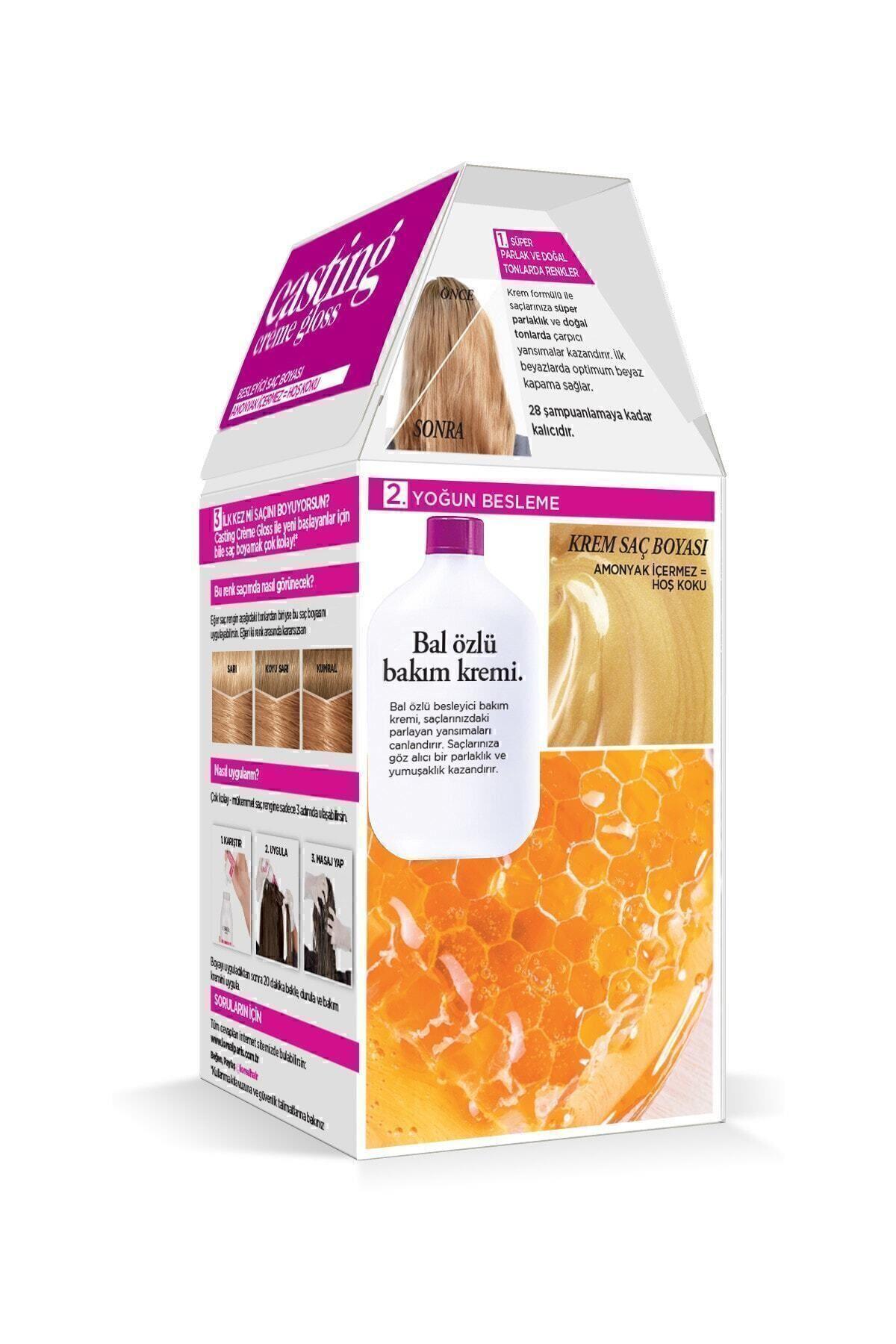 L'Oreal Paris Saç Boyası - Casting Creme Gloss 700 Parlak Kumral 3600523302925