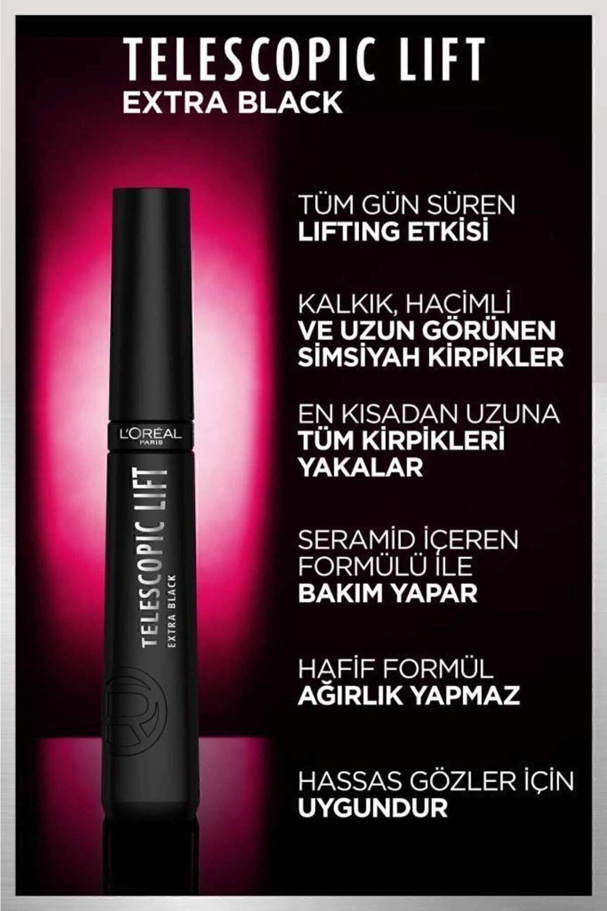 L'Oreal Paris Telescopic Lift Extra Black Maskara