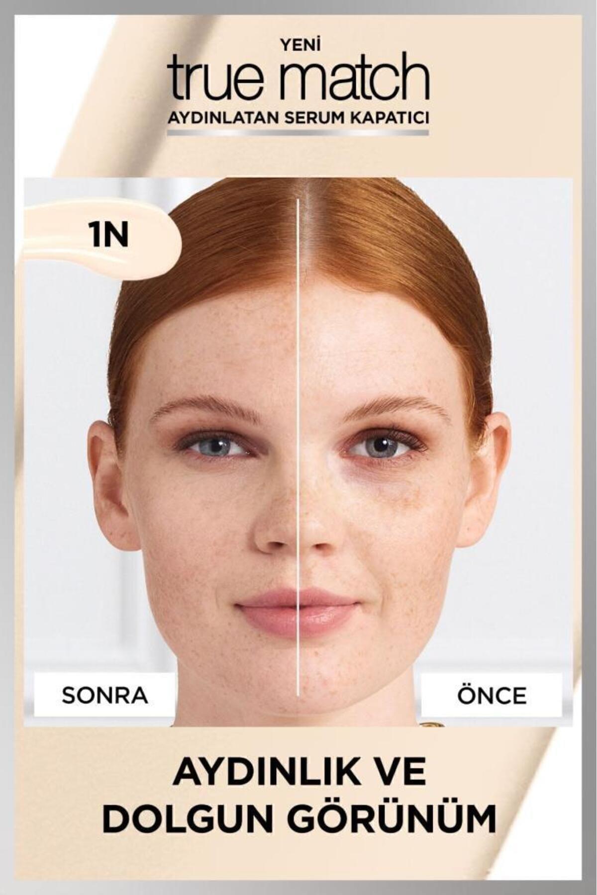L'Oreal Paris True Match Aydınlatan Serum Kapatıcı - 1n 11 ml