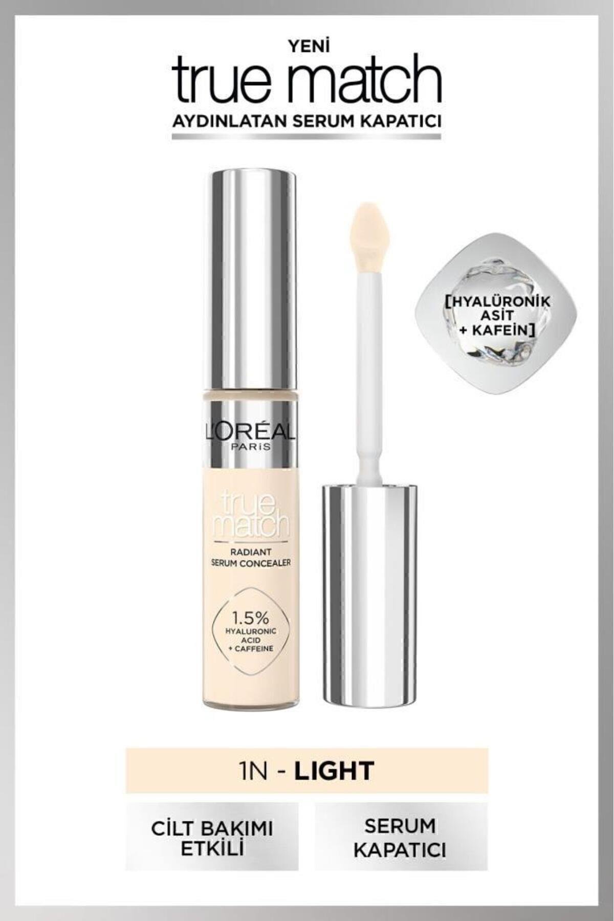 L'Oreal Paris True Match Aydınlatan Serum Kapatıcı - 1n 11 ml