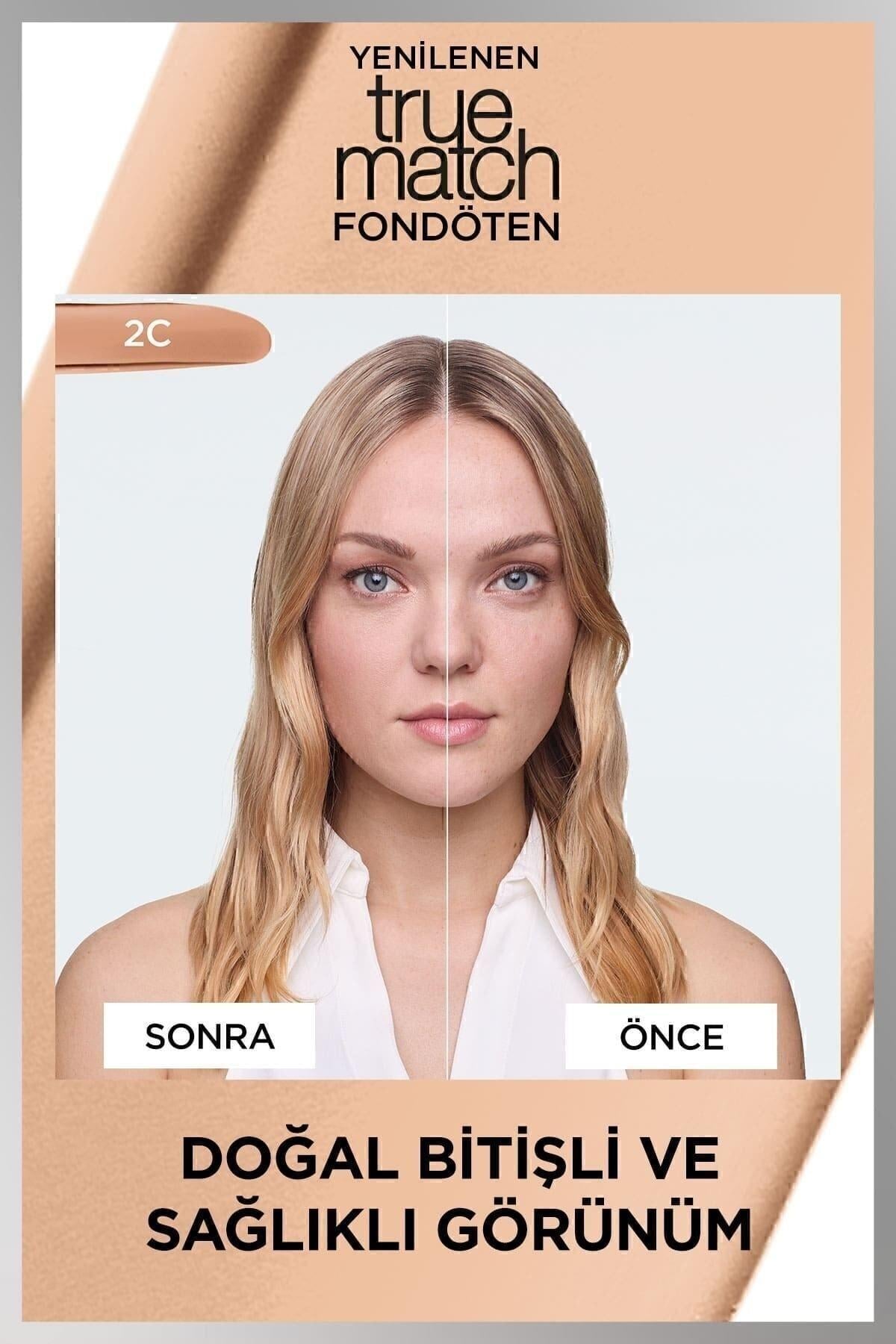 L'Oreal Paris True Match Bakım Yapan Fondöten 2R ROSE VANILLA