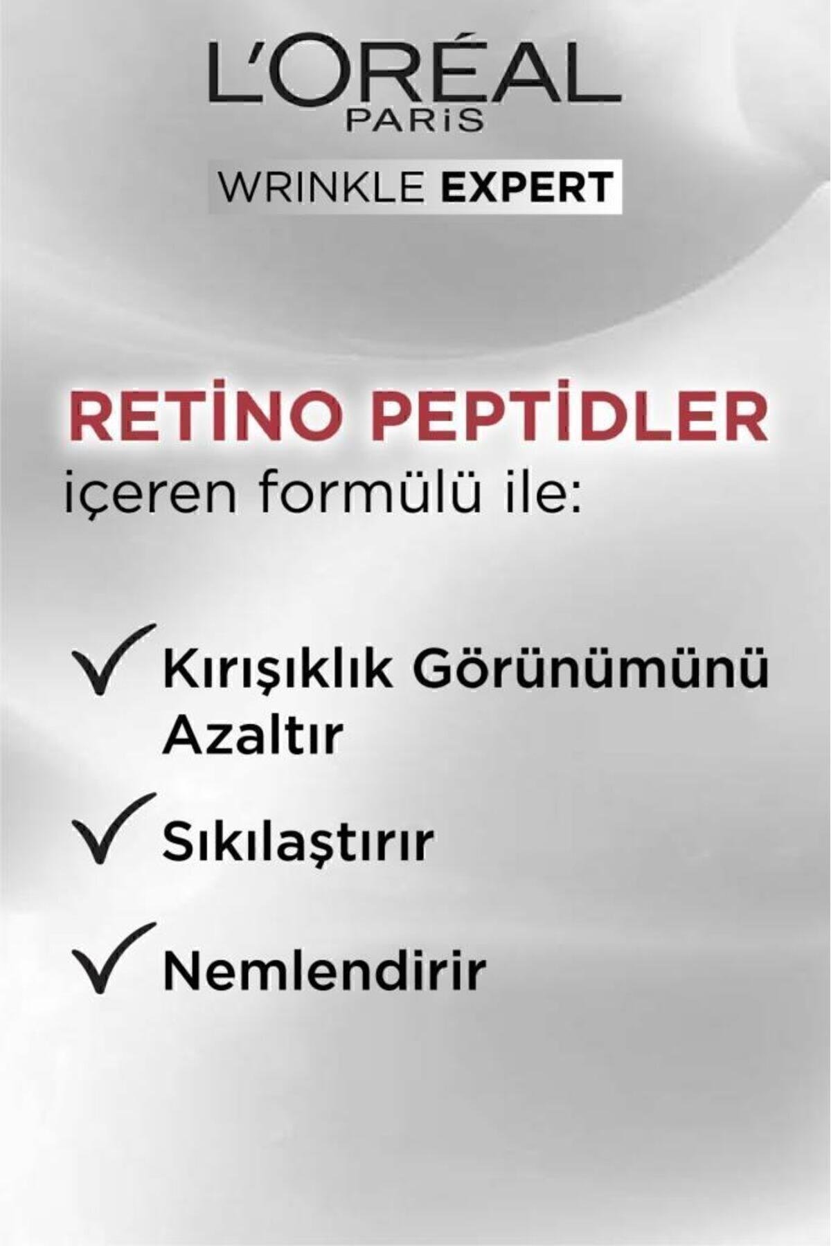 L'Oreal Paris Wrinkle Expert Kırışıklık Karşıtı Gündüz Nemlendirici Bakım Kremi 50ml