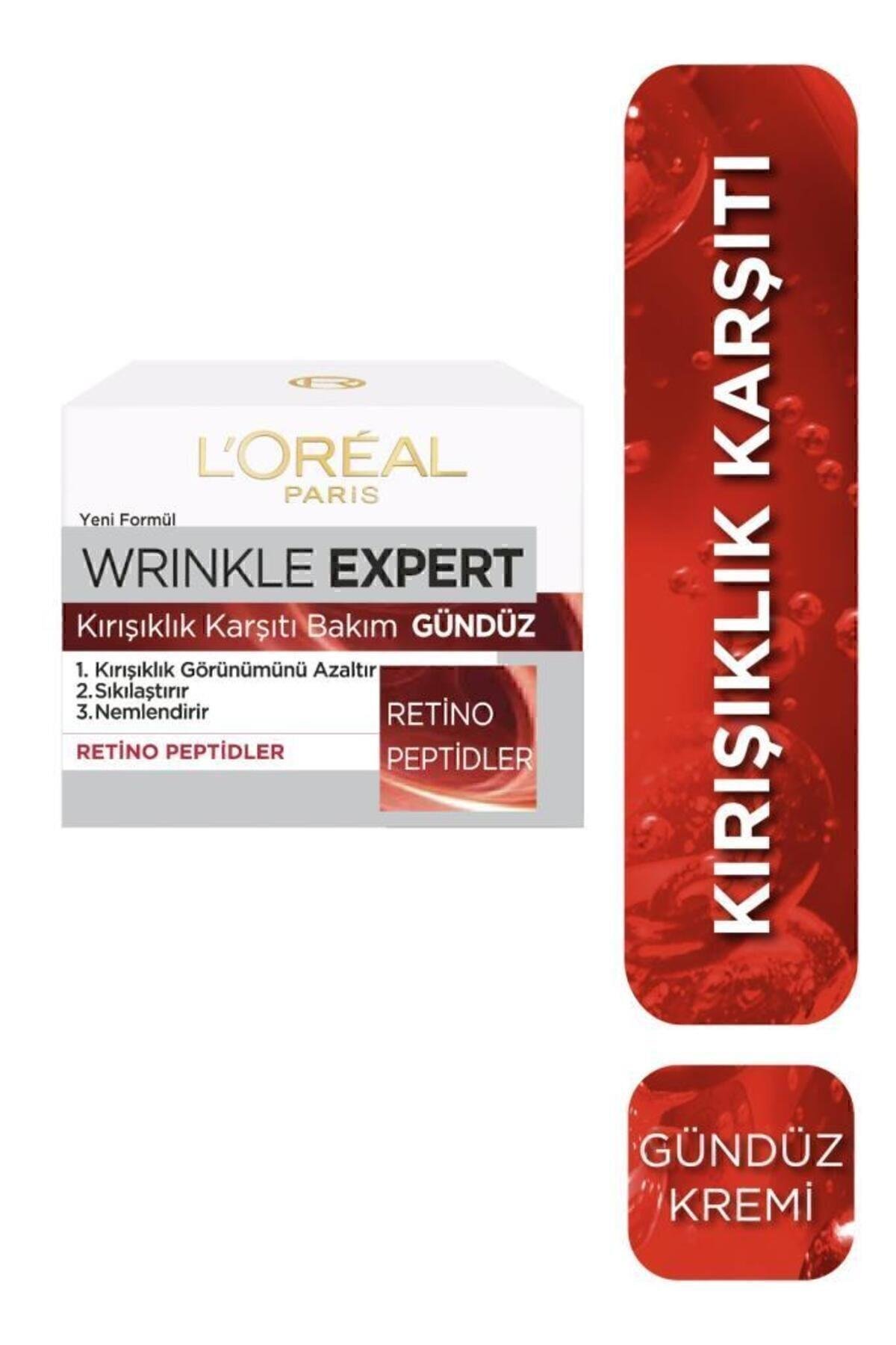 L'Oreal Paris Wrinkle Expert Kırışıklık Karşıtı Gündüz Nemlendirici Bakım Kremi 50ml