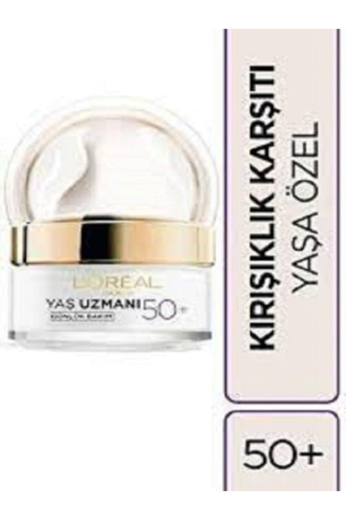 L'Oreal Paris Yaş Uzmanı 50 Kırışıklık Karşıtı Sıkılaştırıcı Gündüz Bakım Kremi Yaş Uzmanı