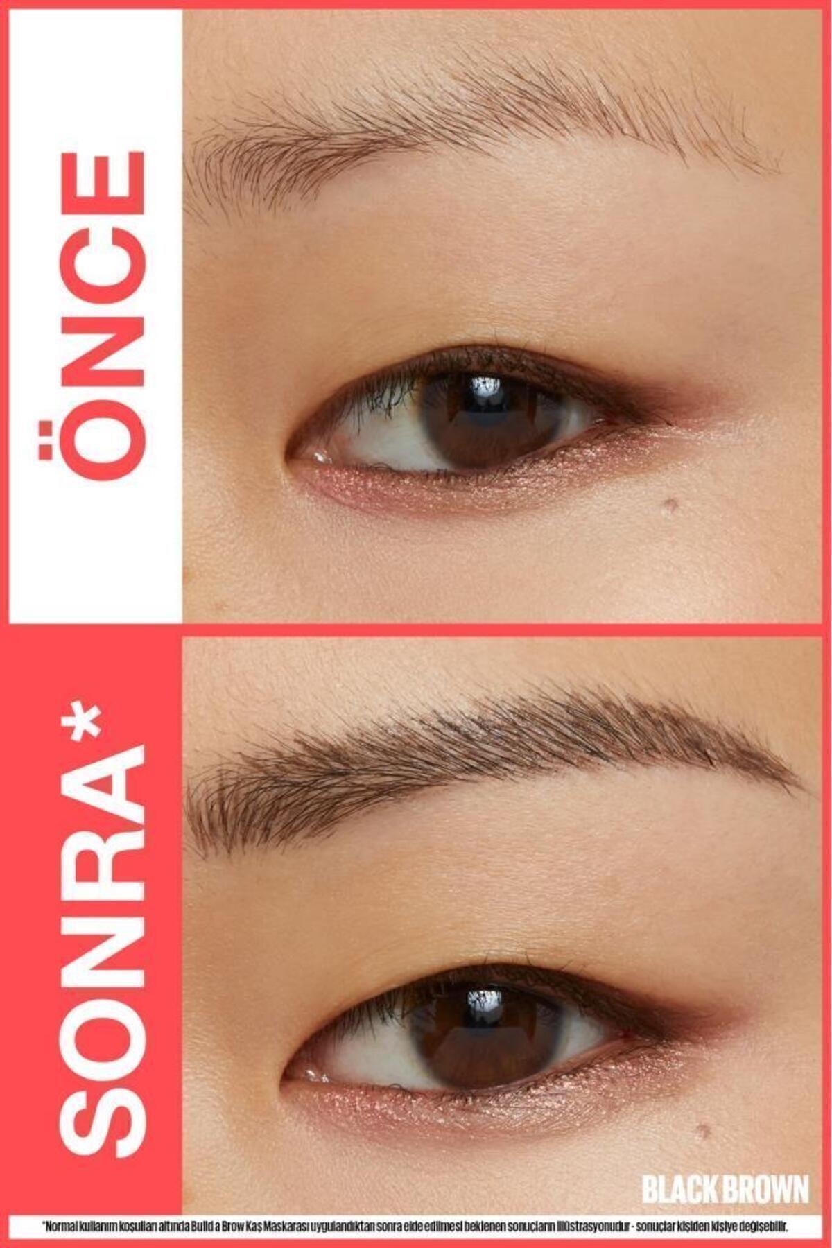 Maybelline New York Build a Brow 2in1 Kaş Kalemi ve Jeli Black Brown
