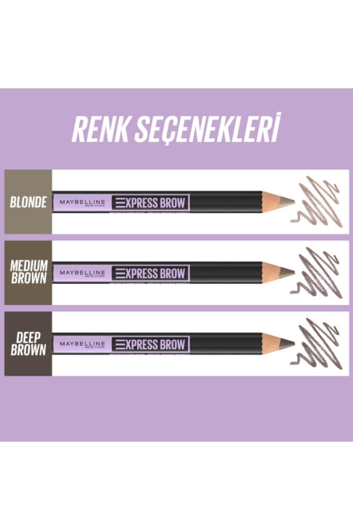 Maybelline New York Express Brow Shaping Pencil - Medium Brown