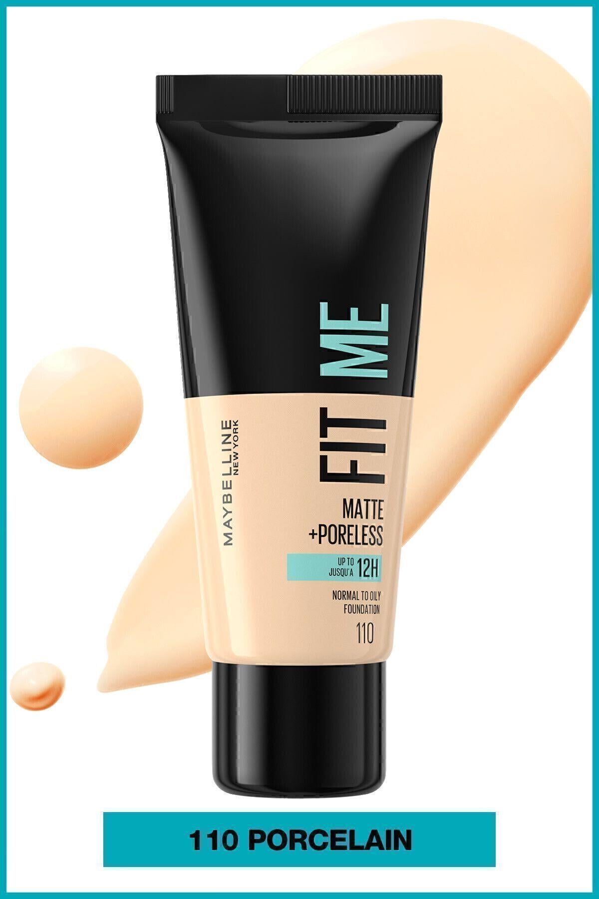 Maybelline New York Fit Me Matte+poreless Fondöten - 110 Porcelain