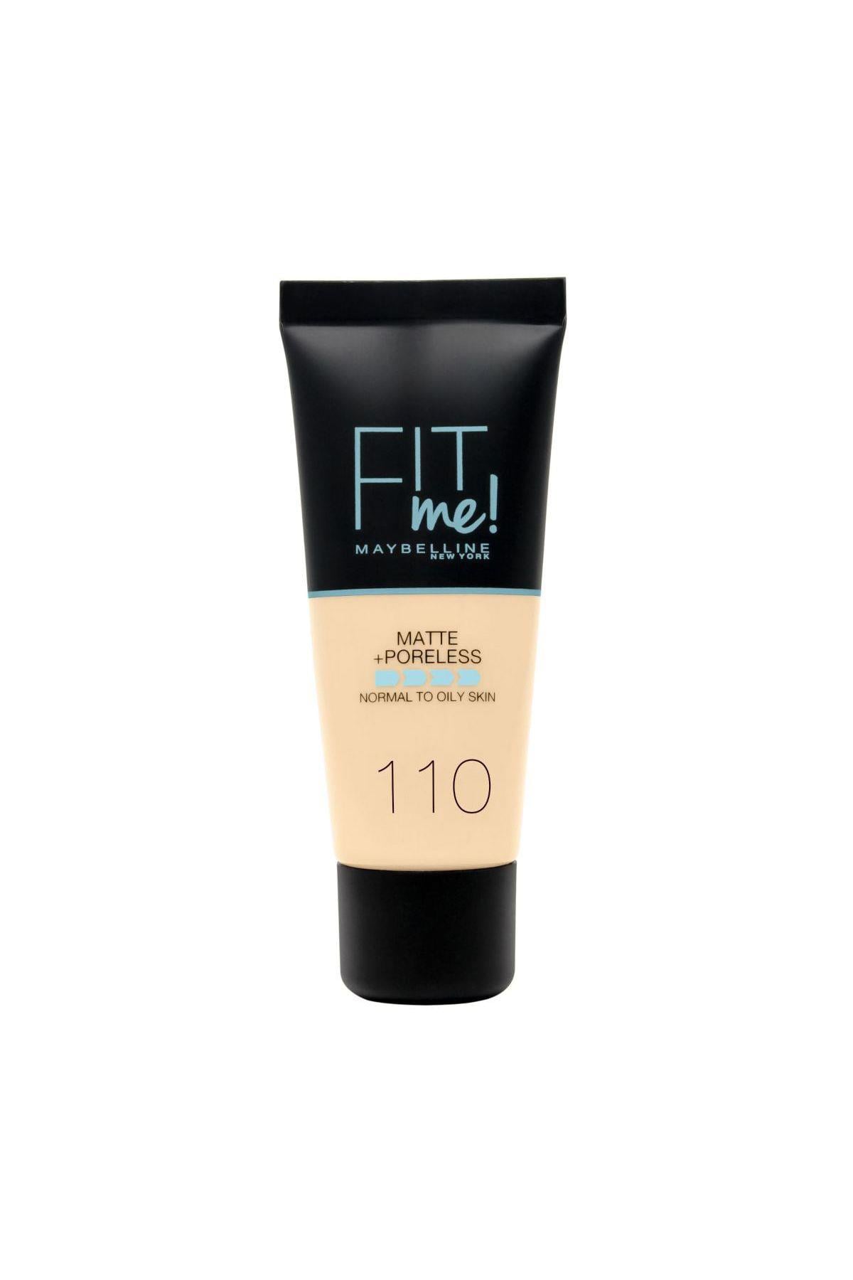 Maybelline New York Fit Me Matte+poreless Fondöten - 110 Porcelain