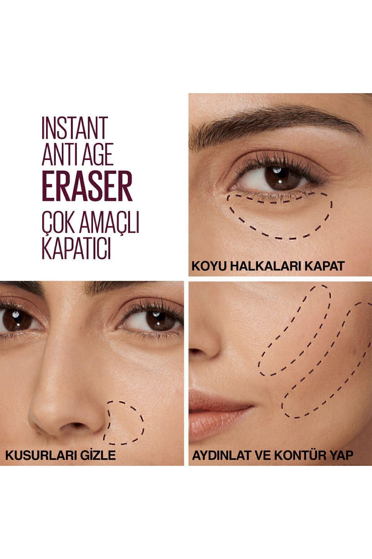 Maybelline New York Instant Anti Age Eraser Kapatıcı - 00 Ivory Concealer