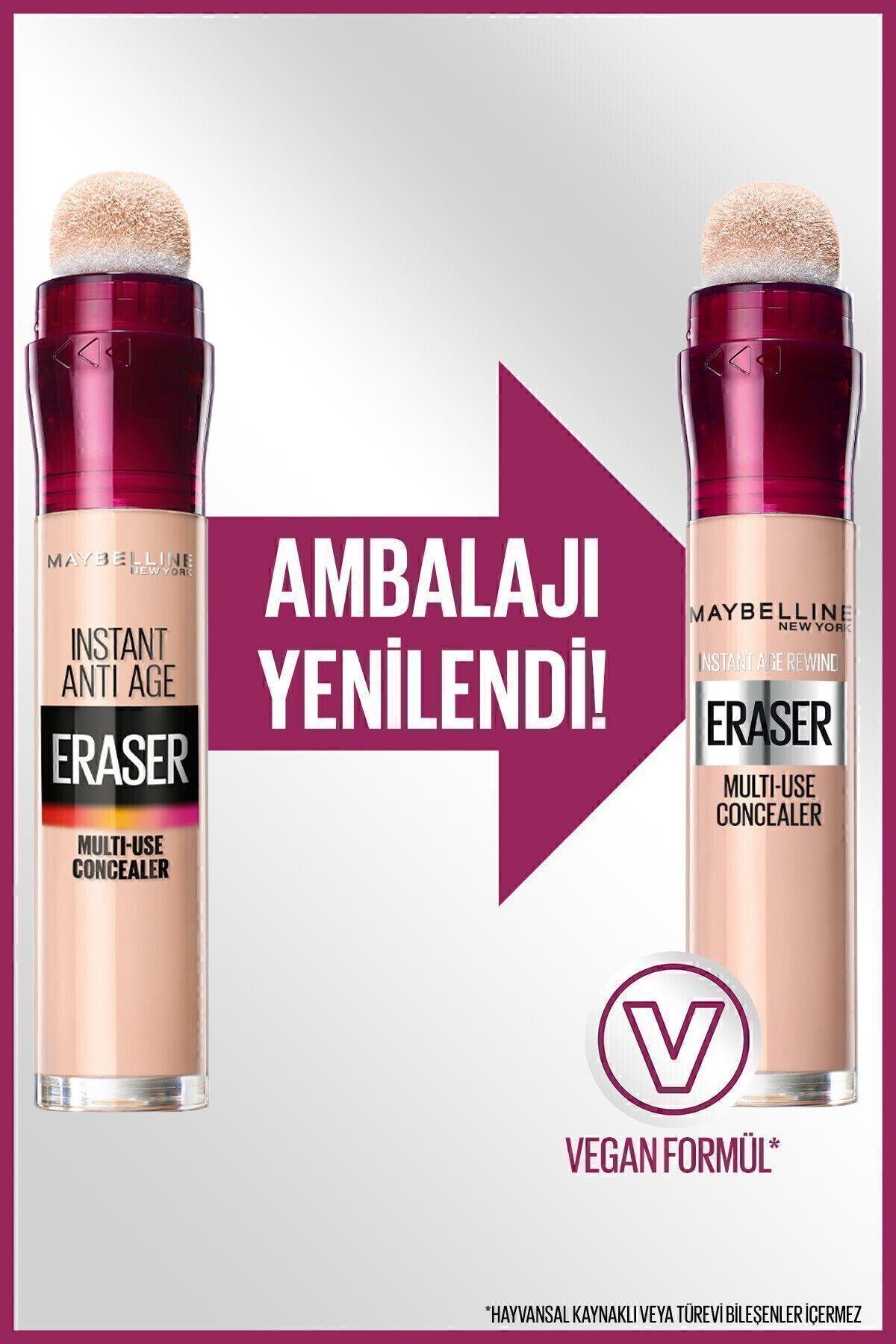 Maybelline New York Instant Anti Age Eraser Kapatıcı - 00 Ivory Concealer