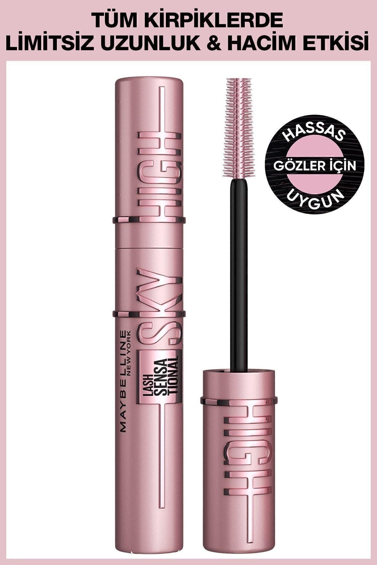 Maybelline New York Lash Sensational Sky High Maskara - Siyah