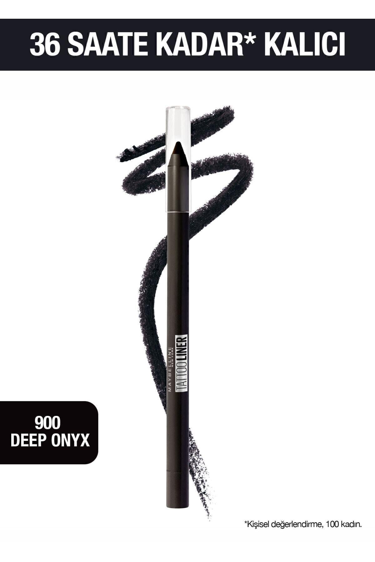 Maybelline New York Siyah Tattoo Liner Jel Göz Kalemi 900 Deep Onyx